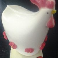 Hollow chocolate Easter chick figure — Chookie Babe — Dangerous Chocolate Rotorua